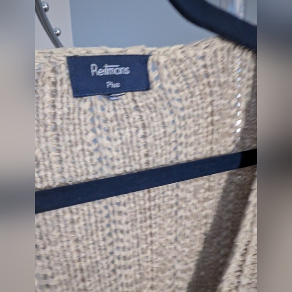 Reitmans Beige Knit Cardigan - Picture 2 of 2